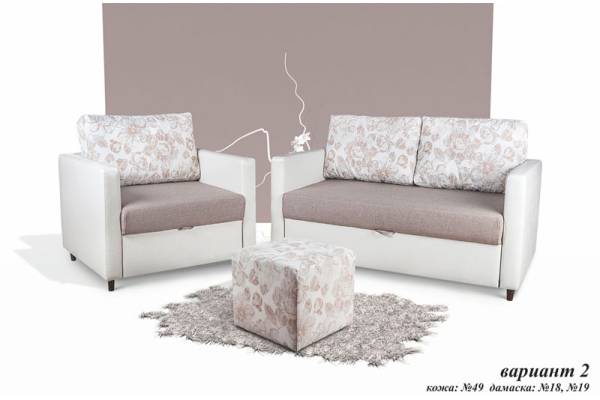 Разтегателно канапе Кубик