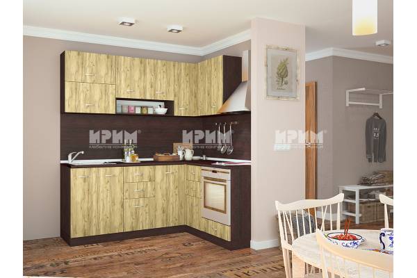 Ъглова кухня Сити 707