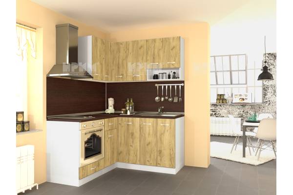 Ъглова кухня Сити 711