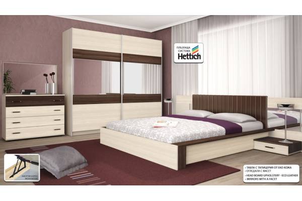 Спален комплект Ларедо - кремона