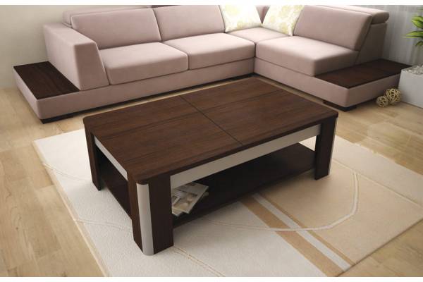 Холна маса Луна правоъгълна