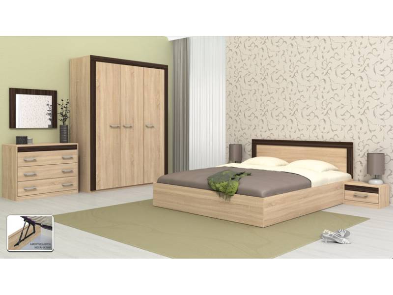 Спален комплект Мери - сонома - Спални комплекти