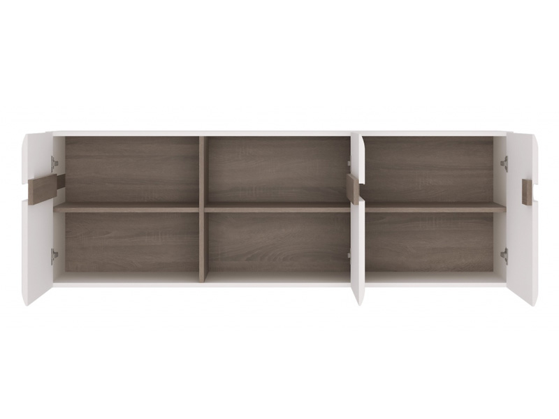 Шкаф за стена с три врати Linate 67 - Модулна система Linate