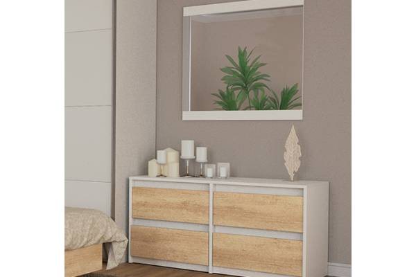 Скрин с четири чекмеджета Ерма