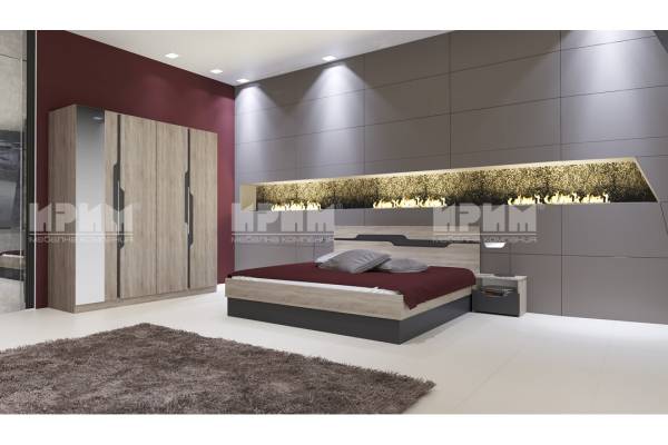 Спален комплект Сити 7012