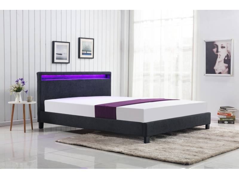 Тапицирано легло Arda с подсветка - Тапицирани спални и легла