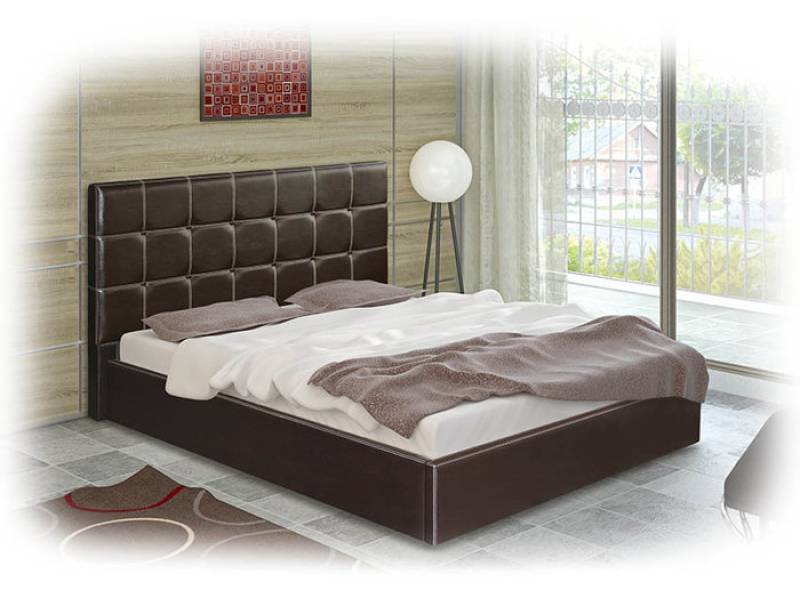 Тапицирано легло Рубин с подматрачна рамка и механизъм - Единични легла