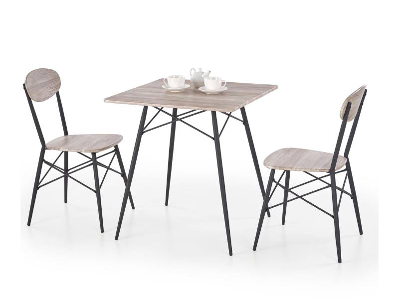 Комплект маса с 2 стола Kabir - Комплект маса със столове