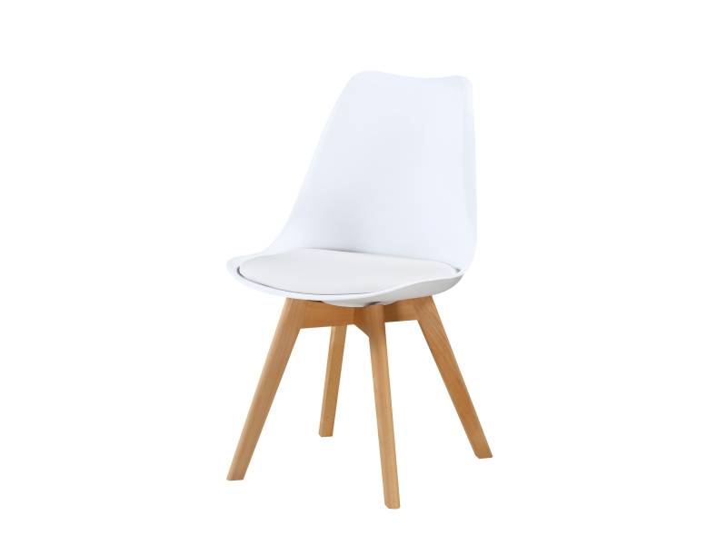 Трапезен стол K277 - Бял - Трапезни столове