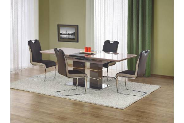 Разтегателна трапезна маса Lord сива