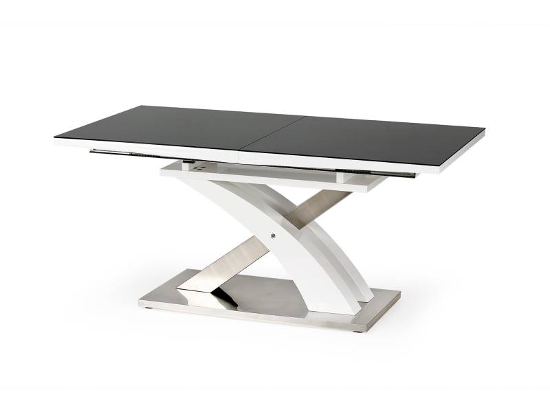 Разтегателна трапезна маса Sandor 2 Черно - Трапезни маси