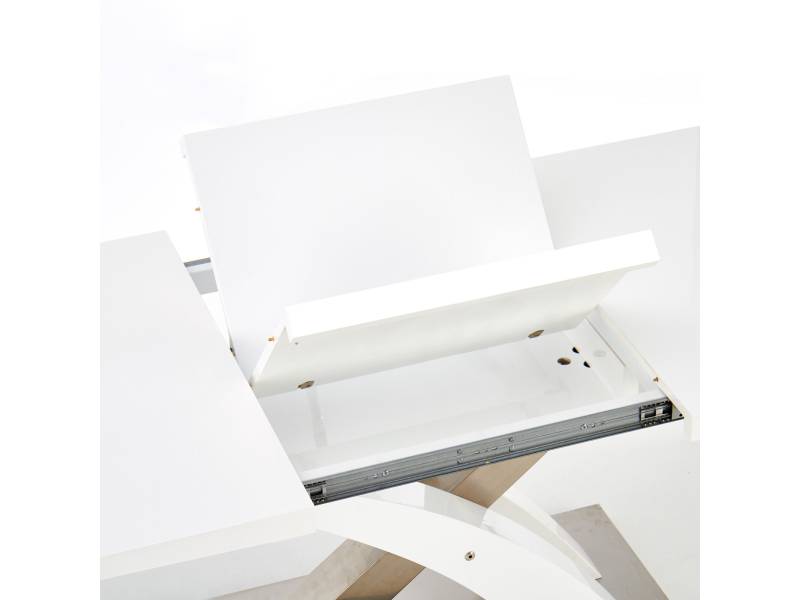 Разтегателна трапезна маса Sandor Extra White - Трапезни маси