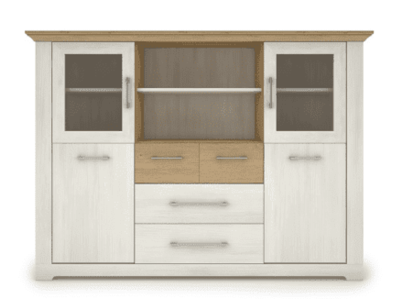 Бюфет ARSAL 2D2W4S - Скринове, шкафове и етажерки
