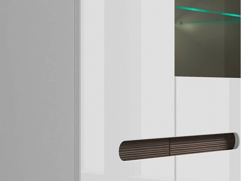Двойна витрина с плавно затваряне и LED осветление AZTECA TRIO SFK1W1D/14/9/ - Модулна система за спалня Azteca Trio