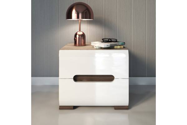 Нощно шкафче с 2 чекмеджета AZTECA TRIO KOM2S/4/5