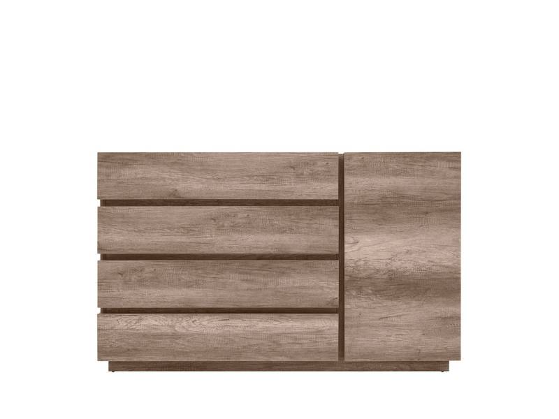 Скрин с врата и три чекмеджета ANTICCA KOM1D4S - Шкафове и етажерки за дневна