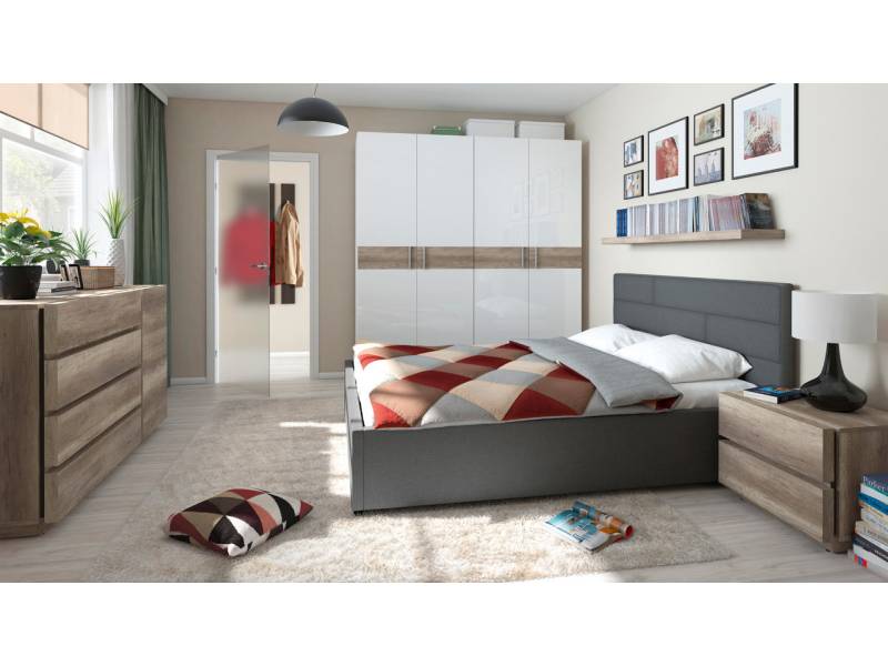 Скрин с врата и три чекмеджета ANTICCA KOM1D4S - Шкафове и етажерки за дневна