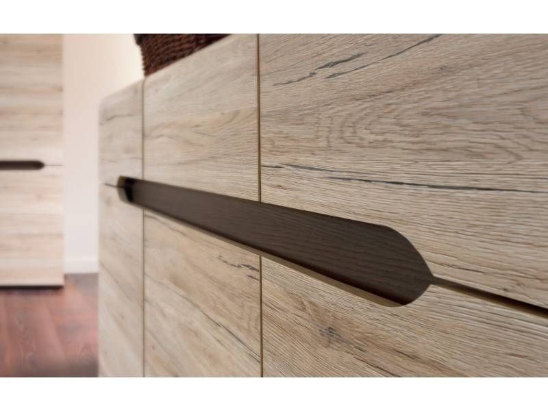 Скрин с 3 врати и 3 чекмеджета ELPASSO KOM3D3S - Скринове и тоалетки