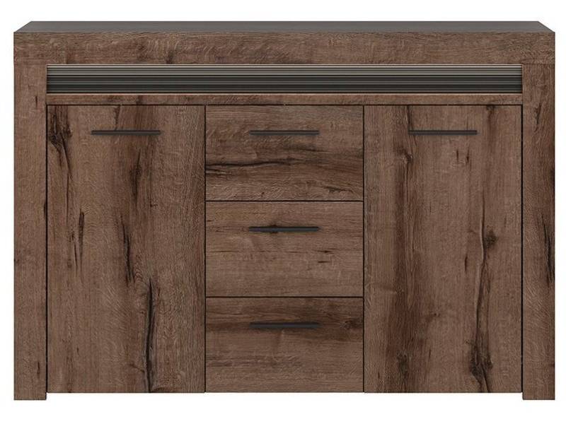 Скрин с две врати и три чекмеджета Baylar KOM2D3S - Скринове и тоалетки