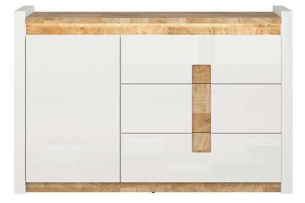 Скрин с една врата и три чекмеджета Alameda KOM1D3S