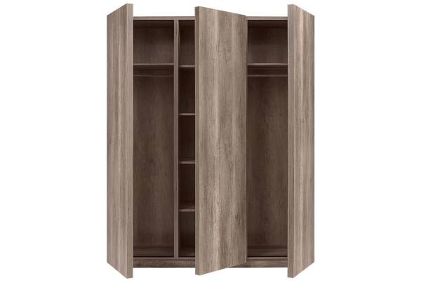 Трикрилен гардероб с плавно затваряне ANTICCA SZF3D