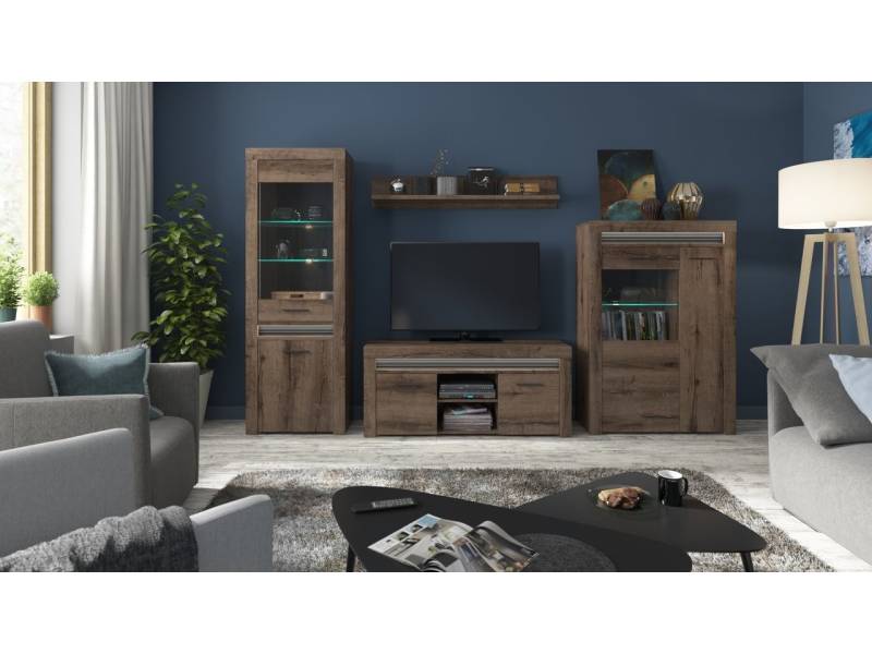 Витринен шкаф Baylar REG1W1D / 100 - Скринове, шкафове и етажерки