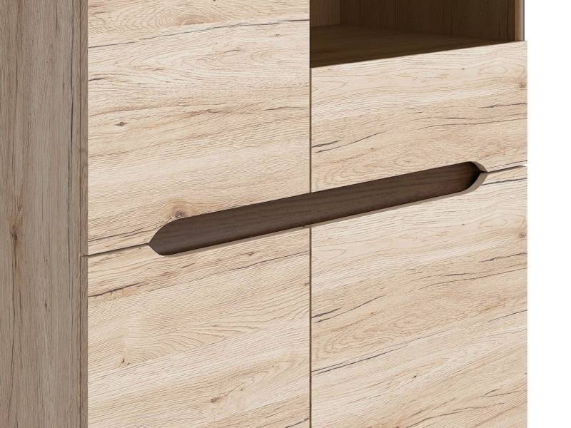 Витринен шкаф ELPASSO REG1W3D/14/9 - Шкафове и етажерки за дневна