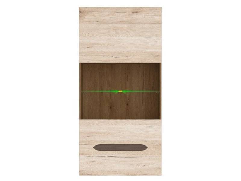 Витринен шкаф ELPASSO SFW1W - Шкафове и етажерки за дневна