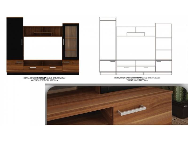 Холна секция Флорида - Холни секции