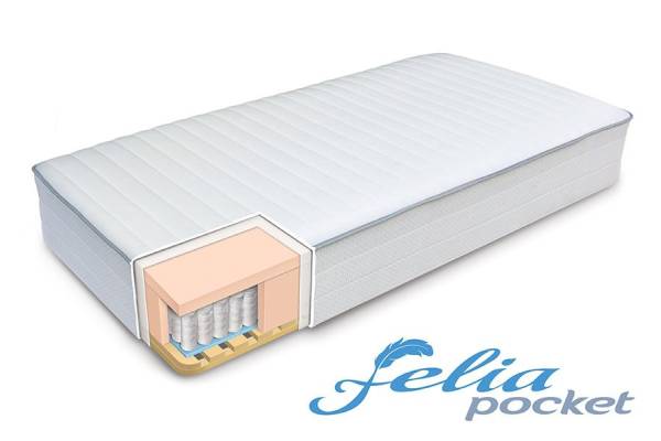 Матрак Felia Pocket еднолицев