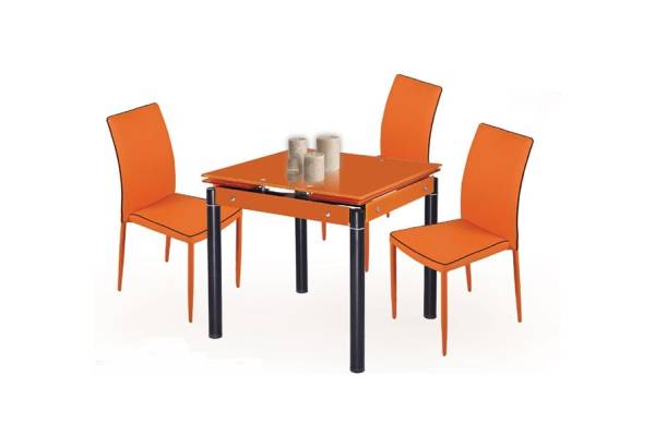 Трапезна маса Kent - оранжева