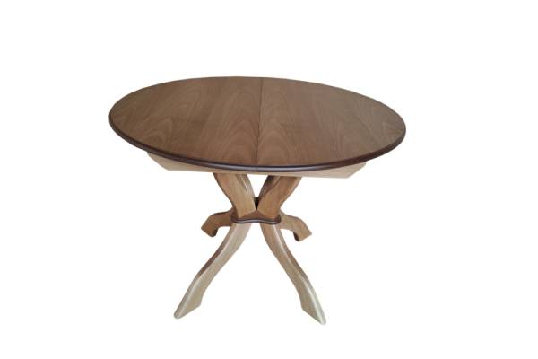 Разтегателна трапезна маса Лея Стил Кръг