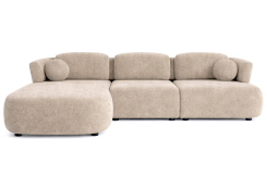 Ляв ъглов диван Mika Berlin Oscar 05 Beige