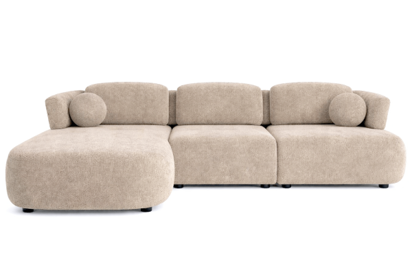 Ляв ъглов диван Mika Berlin Oscar 05 Beige