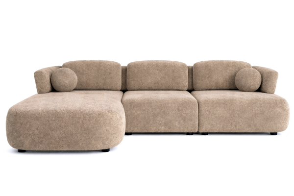 Ляв ъглов диван Mika Berlin Oscar 06 Taupe