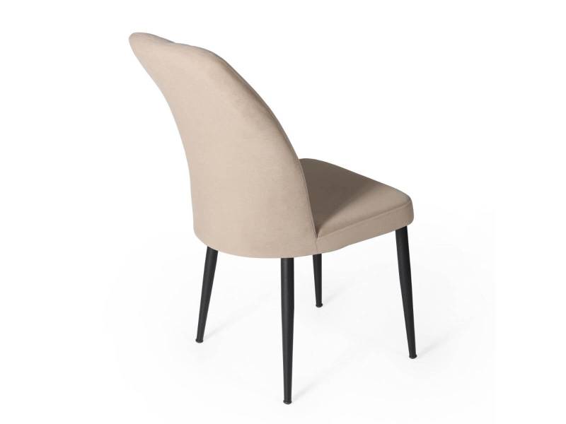 Трапезен стол Varel Anka 06 Beige - Трапезни столове