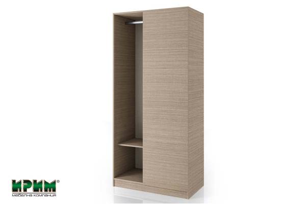 Ъглов гардероб Dress - Мока