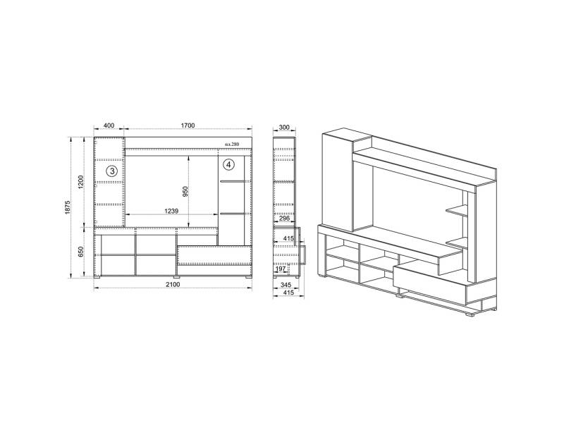 Холна секция Сити 6041 - Холни секции