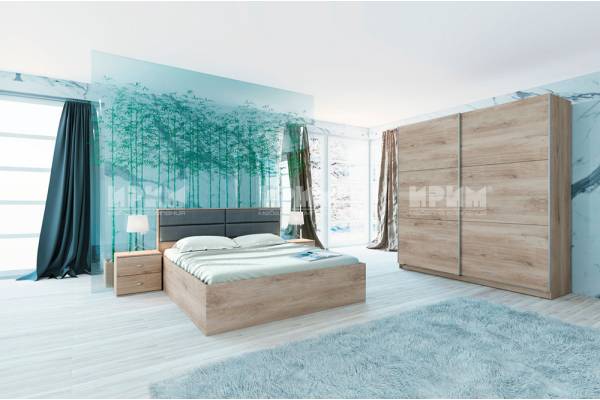 Спалня Сити 7041 с нощни шкафчета