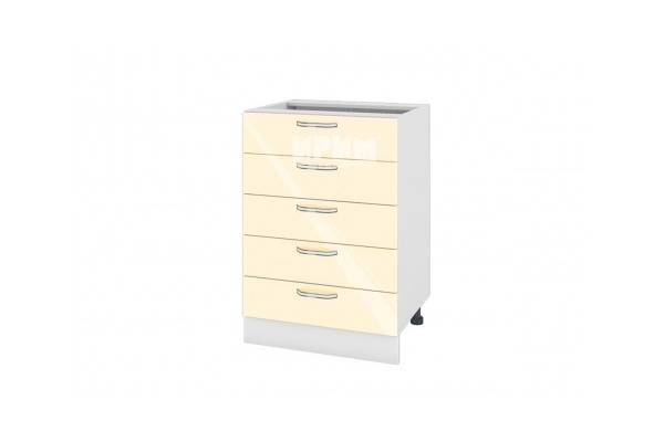 Долен кухненски шкаф БФ-Бежово гланц-05-29, 60см