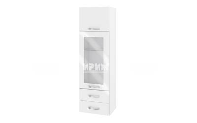 Горен кухненски шкаф БФ-Бяло гланц-05-201, 40см