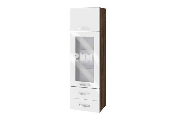 Горен кухненски шкаф ВФ-Бяло гланц-05-201, 40см
