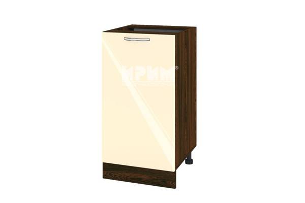 Долен кухненски шкаф ВФ-Бежово гланц-05-28, 45см