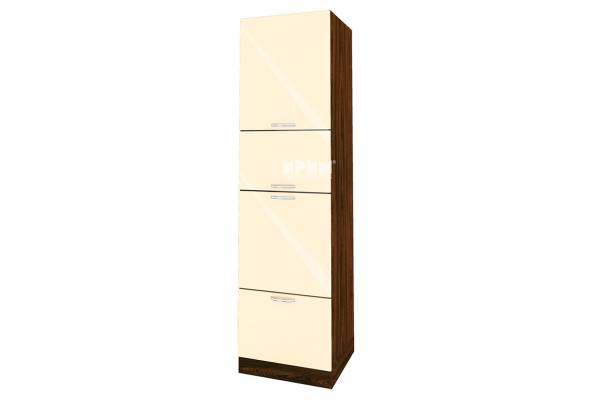 Колонен шкаф ВФ-Бежово гланц-05-48, 60см