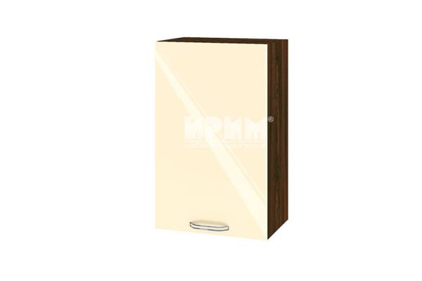 Горен шкаф с врата ВФ-Бежово гланц-05-6, 45см