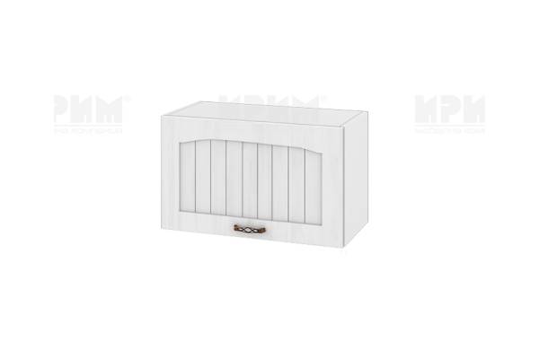 Горен шкаф с хоризонтална врата БФ-Бяло фладер-04-15, 60см