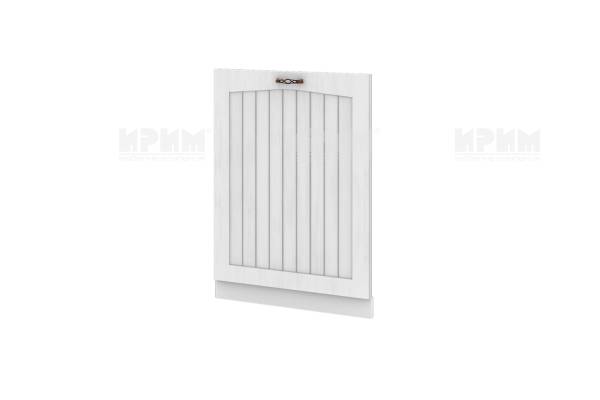 Врата за вградена съдомиялна БФ-Бяло фладер-04-39, 60см