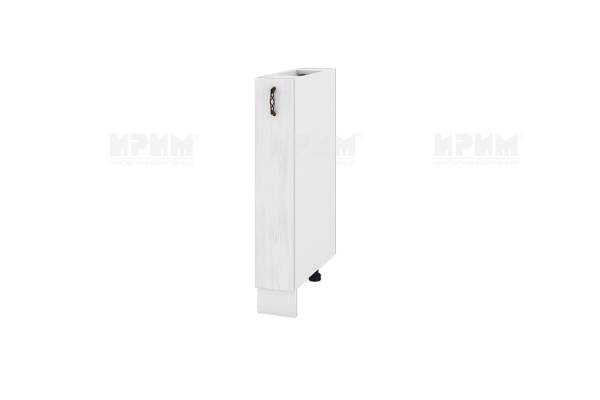 Долен шкаф-бутилиера с врата БФ-Бяло фладер-04-41,15см