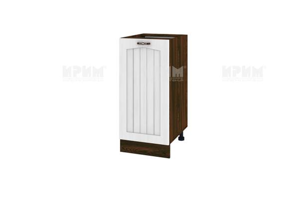 Долен шкаф с врата ВФ-Бяло фладер-04-21, 40см - дясно отваряне