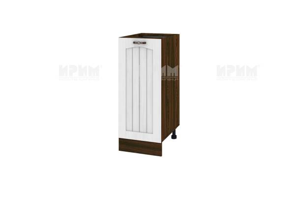 Долен шкаф с врата ВФ-Бяло фладер-04-40, 35см - дясно отваряне